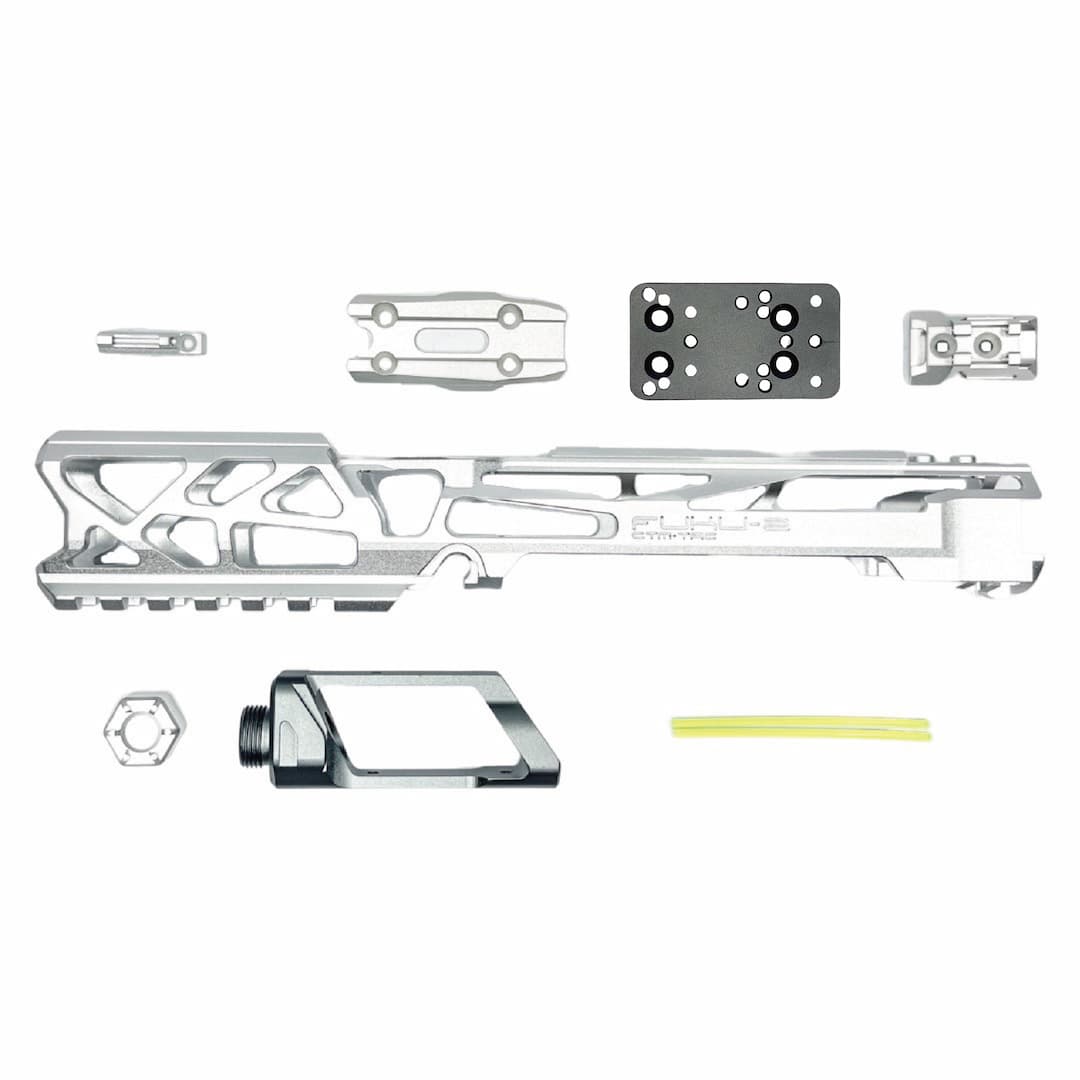 CTM - AAP-01/C FUKU-2 CNC UPPER - SKELETON - Silver/Grey