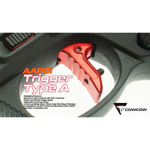CowCow Aluminum AAP01 Trigger Type A - Black