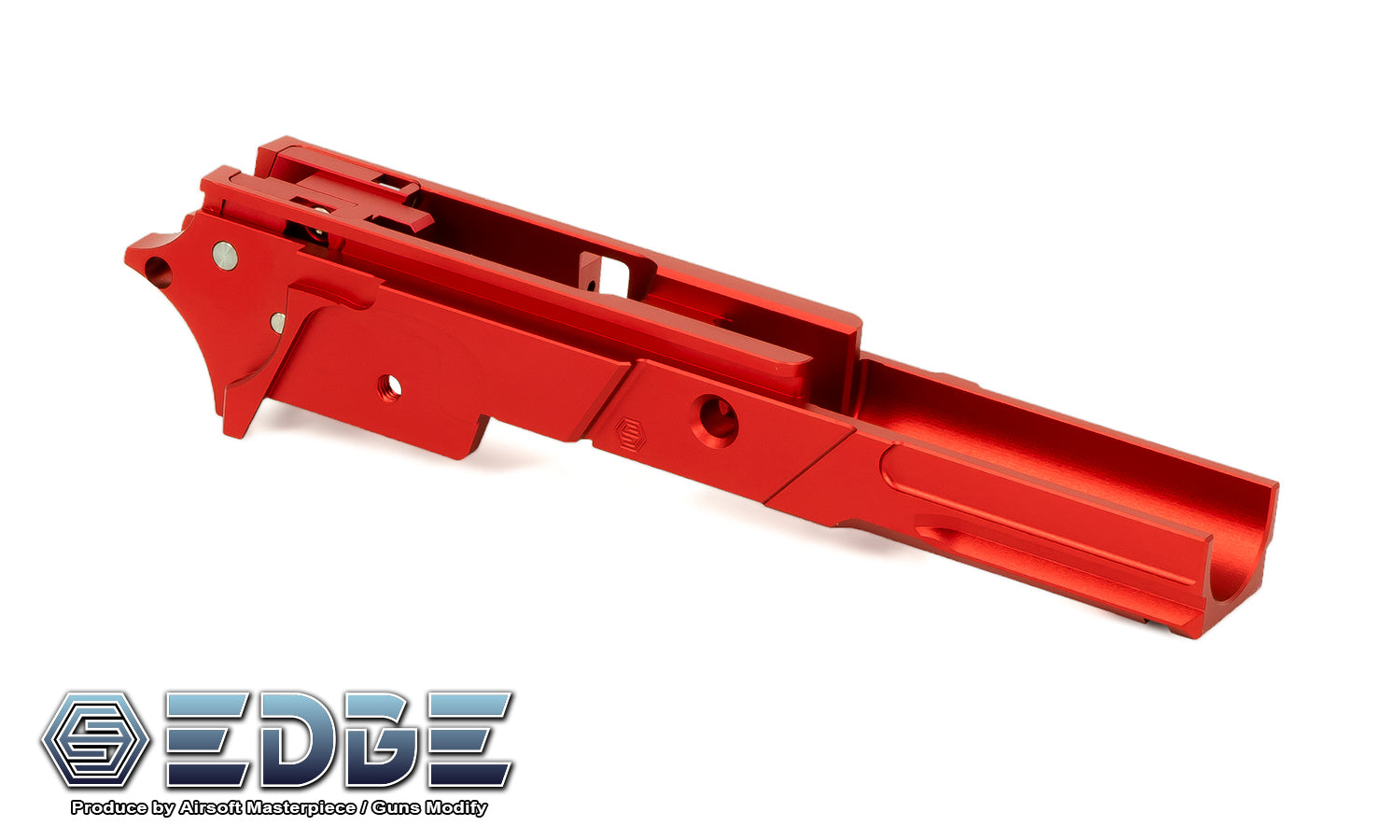 EDGE “STRAT” 3.9" Aluminum Frame for Hi-CAPA - Red