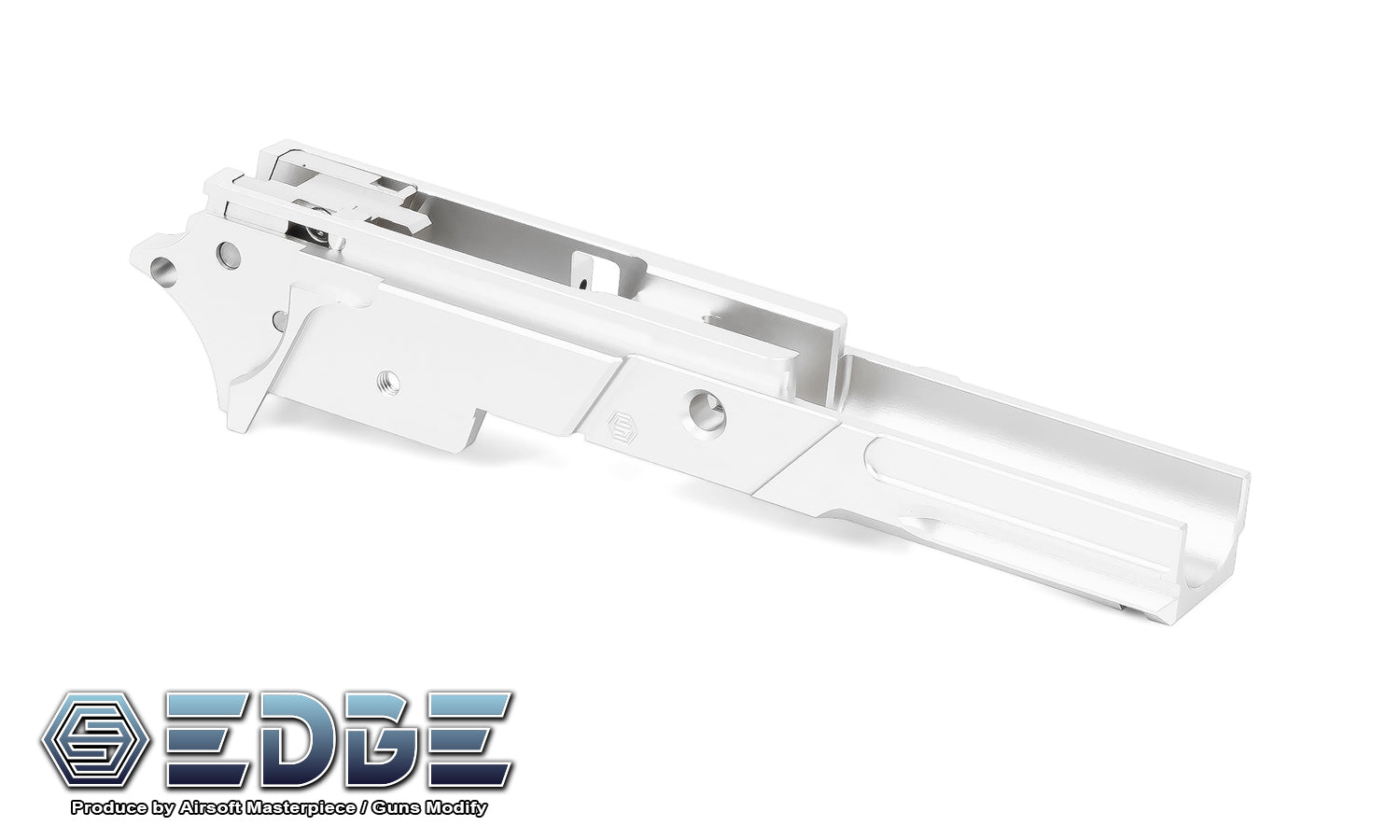 EDGE “STRAT” 3.9" Aluminum Frame for Hi-CAPA - Silver