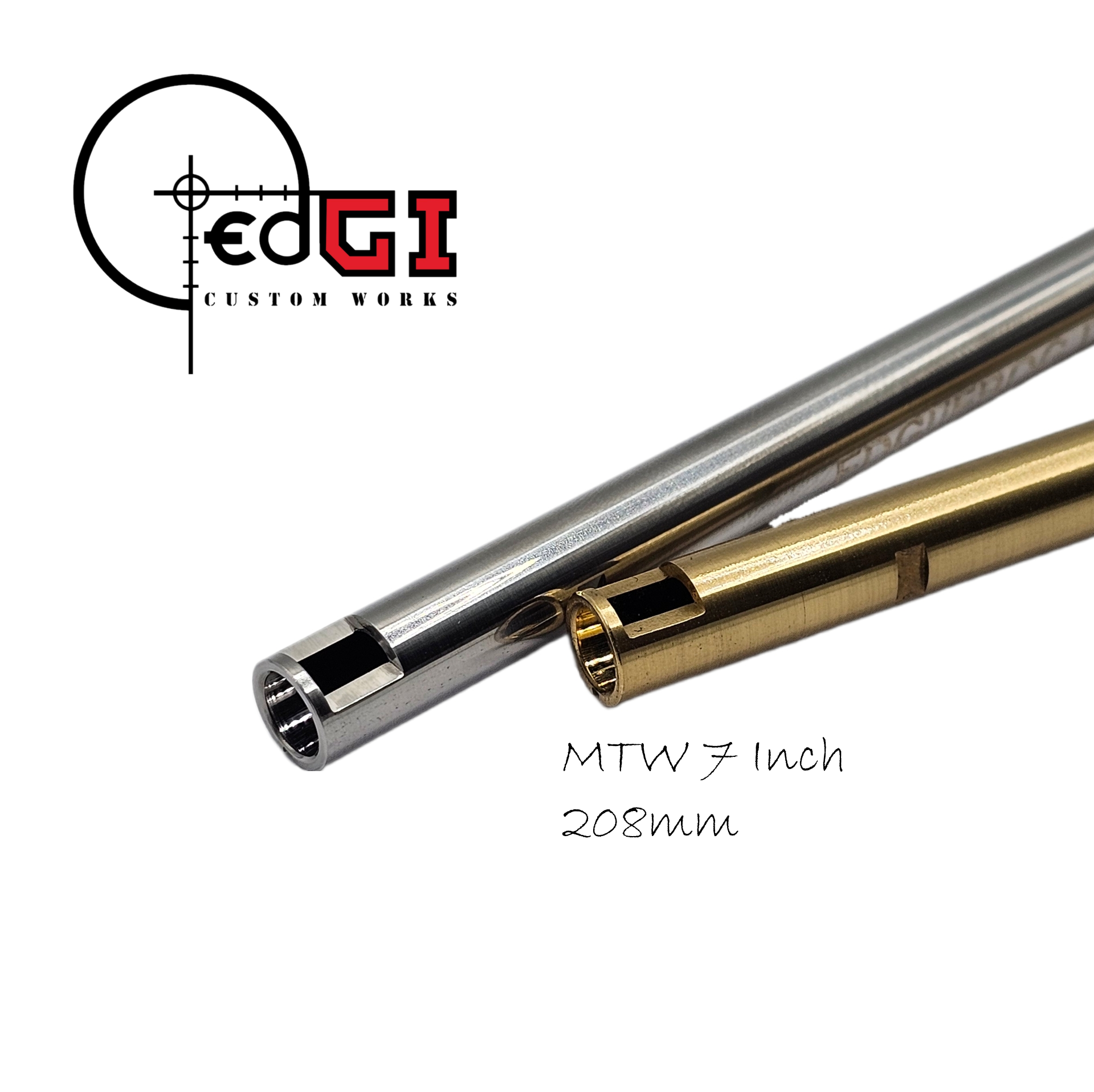 Edgi Custom Works - 208mm AEG Inner Barrel - MTW 7" / MTW-9