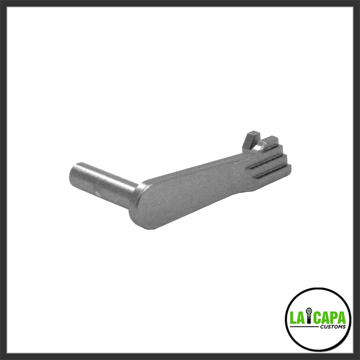 LA Capa Customs Aluminum Slide Stop for Hi Capa - Grey