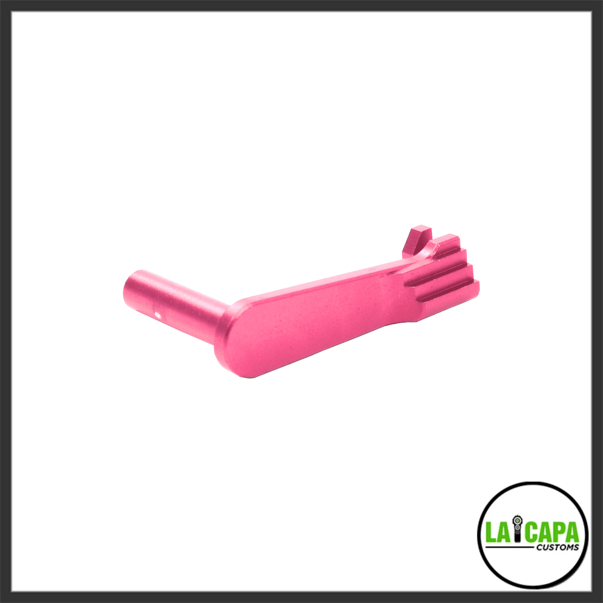 LA Capa Customs Aluminum Slide Stop for Hi Capa - Pink