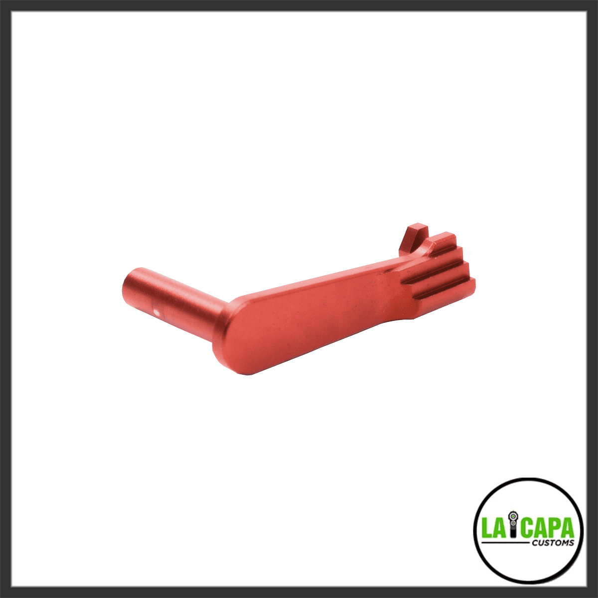 LA Capa Customs Aluminum Slide Stop for Hi Capa - Red