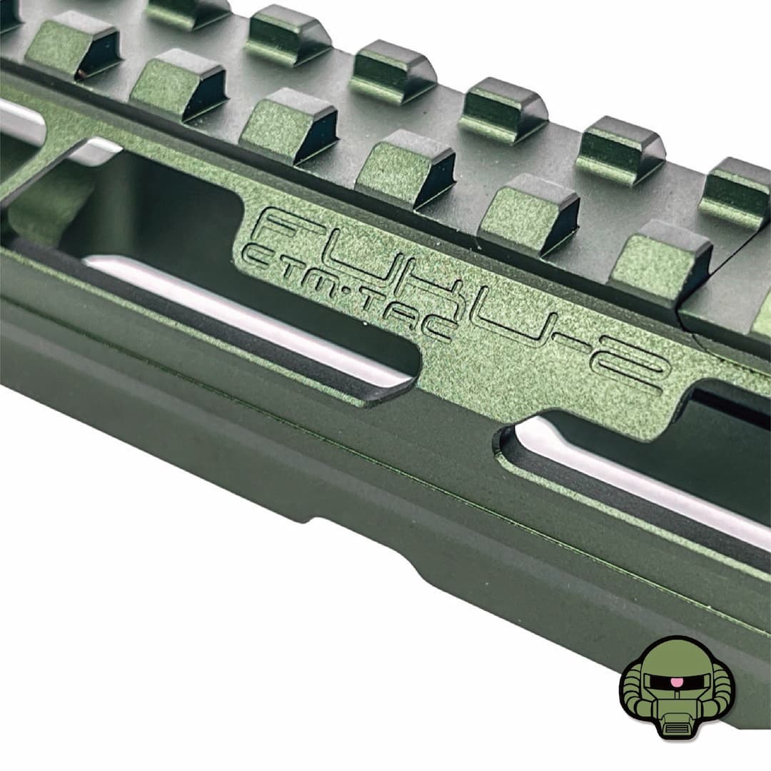 CTM - AAP-01/C FUKU-2 CNC UPPER SET - Long Cutout Version V2 - Army Green / Black