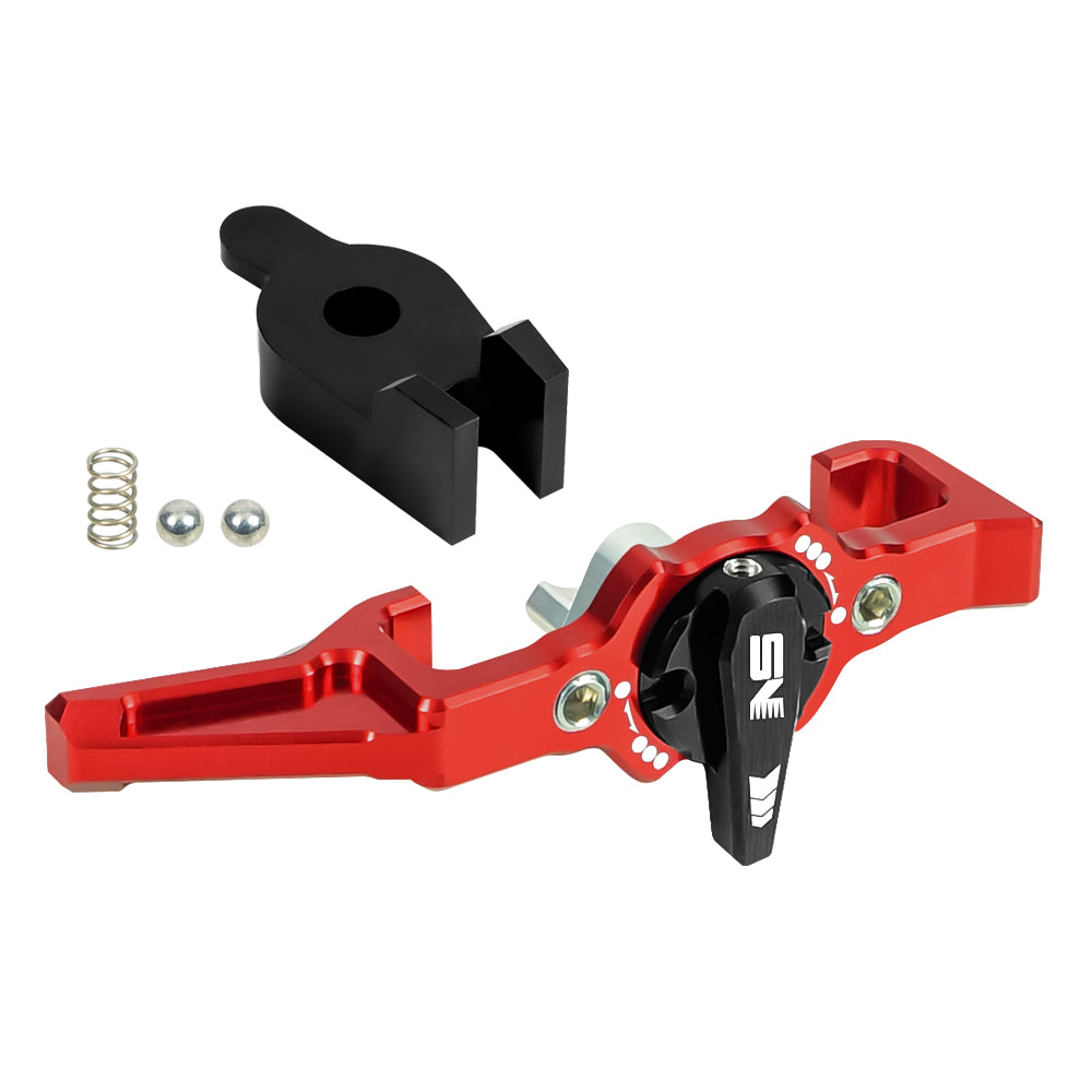 Nexxspeed CNC Lightweight Selector Switch Charging Handle Kit AAP-01/C - Red