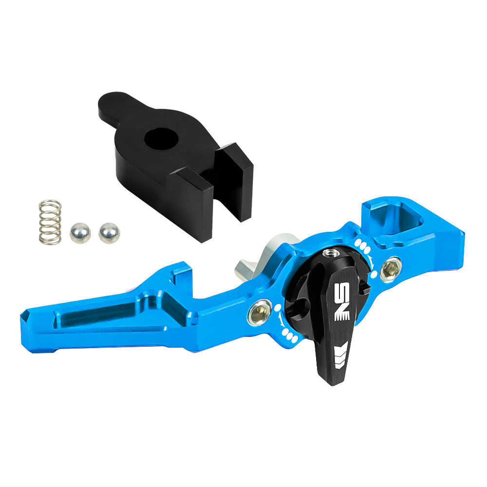 Nexxspeed CNC Lightweight Selector Switch Charging Handle Kit AAP-01/C - Blue