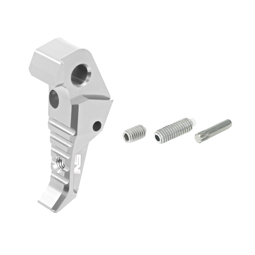 Nexxspeed CNC Aluminium Adjustable Trigger - Action Army AAP-01/C - Silver