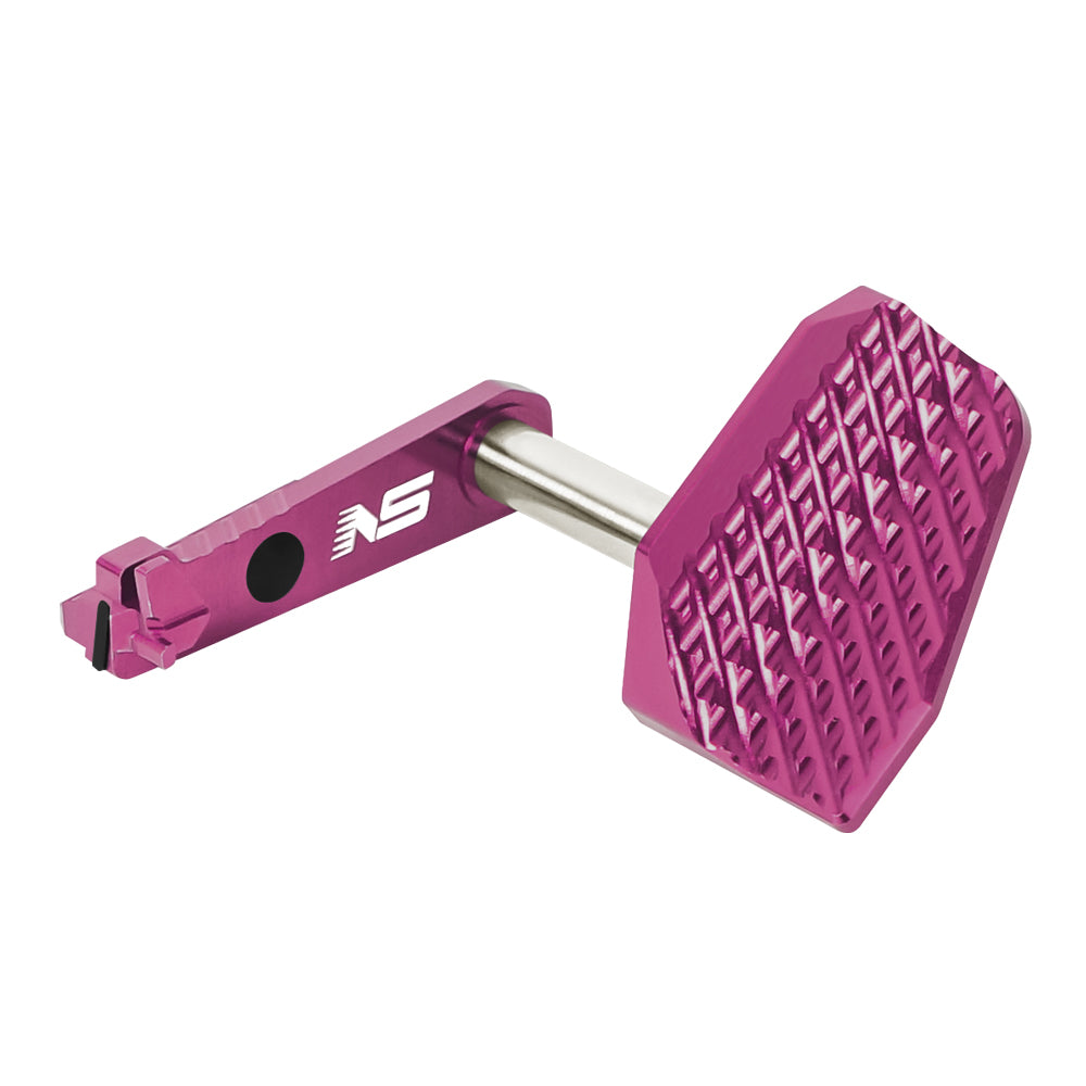 NexxSpeed CNC Aluminum Slide Stop w/ Thumb Rest RIGHT - TM Hi-CAPA 4.3 / 5.1 / Gold Match - Purple