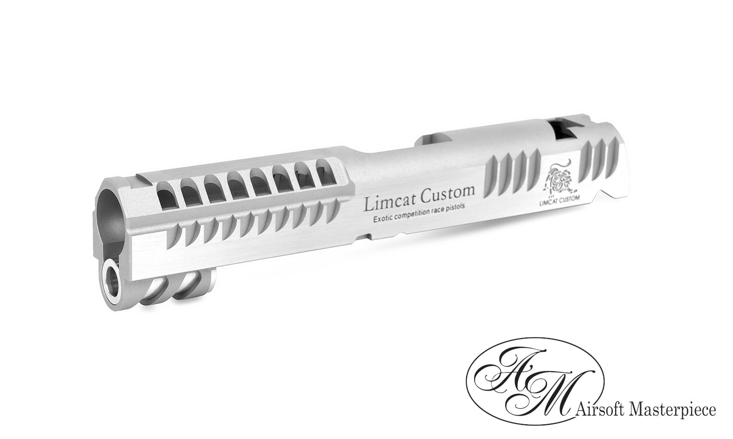 Airsoft Masterpiece “LimCat Custom 2024” Slide for Hi-CAPA 4.3 - Silver