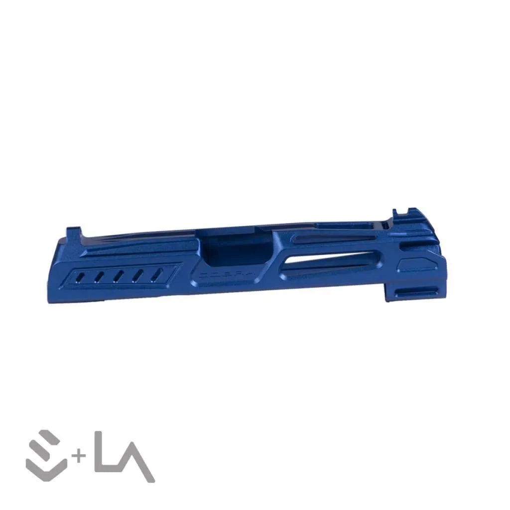 LA Capa Customs x SpeedQB 4.3 “COBRA” Aluminum Slide - Blue
