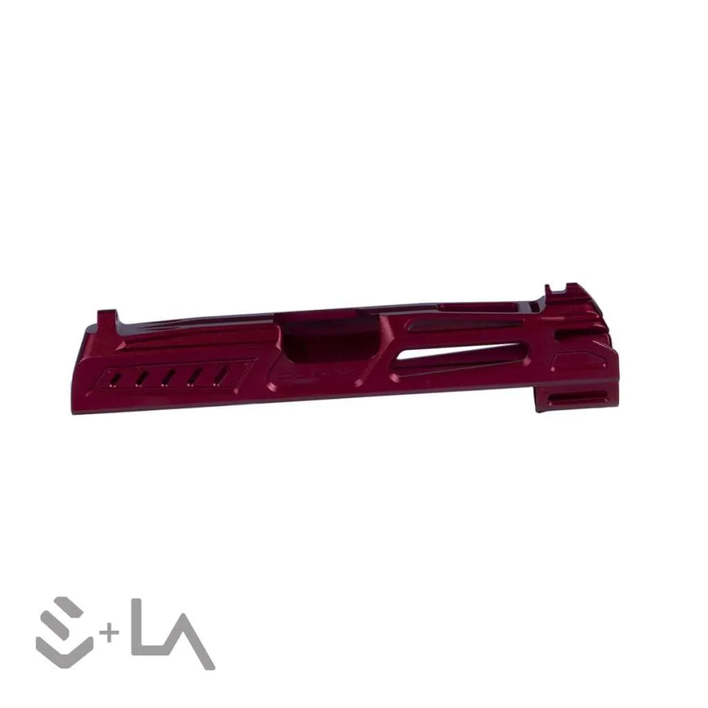 LA Capa Customs x SpeedQB 4.3 “COBRA” Aluminum Slide - Red