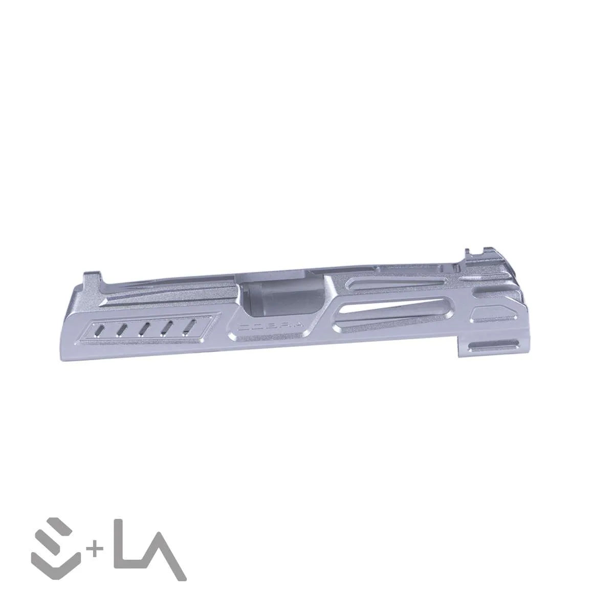 LA Capa Customs x SpeedQB 4.3 “COBRA” Aluminum Slide - Silver