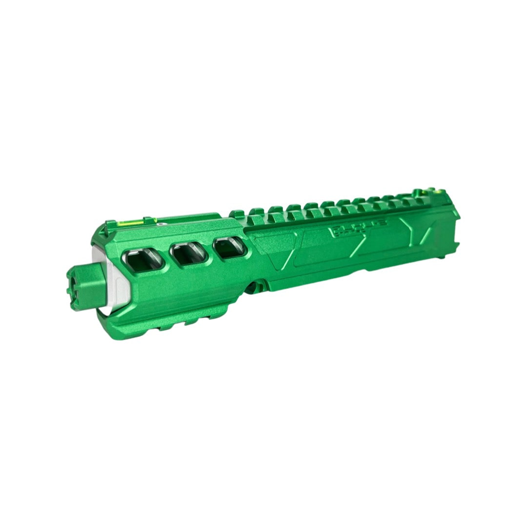 CTM - AAP-01/C FUKU-2 CNC UPPER SET - Short General Version - Green/Silver