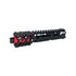 CTM - AAP-01/C FUKU-2 CNC UPPER SET - Short CUTOUT Version - Black/Red