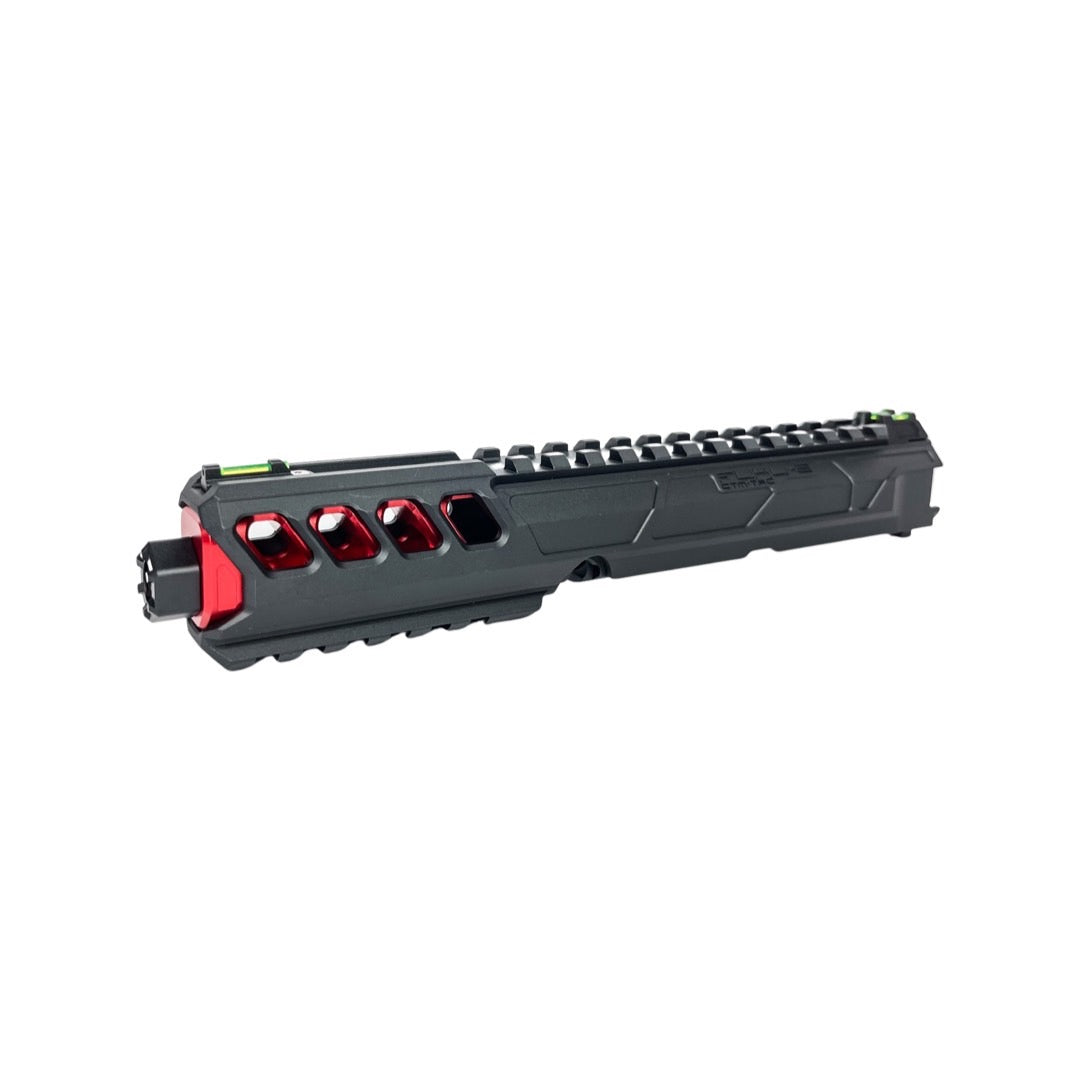 CTM - AAP-01/C FUKU-2 CNC UPPER SET - Long General Version - Black/Red