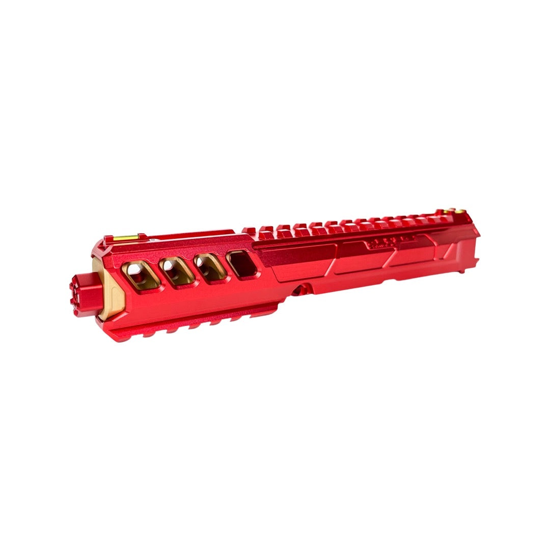 CTM - AAP-01/C FUKU-2 CNC UPPER SET - Long General Version - Red/Champagne Gold