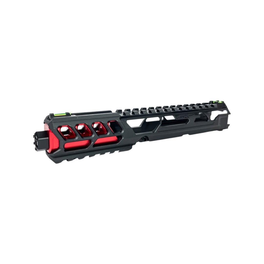 CTM - AAP-01/C FUKU-2 CNC UPPER SET - Long CUTOUT Version - Black/Red