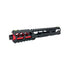 CTM - AAP-01/C FUKU-2 CNC UPPER SET - Long CUTOUT Version - Black/Red