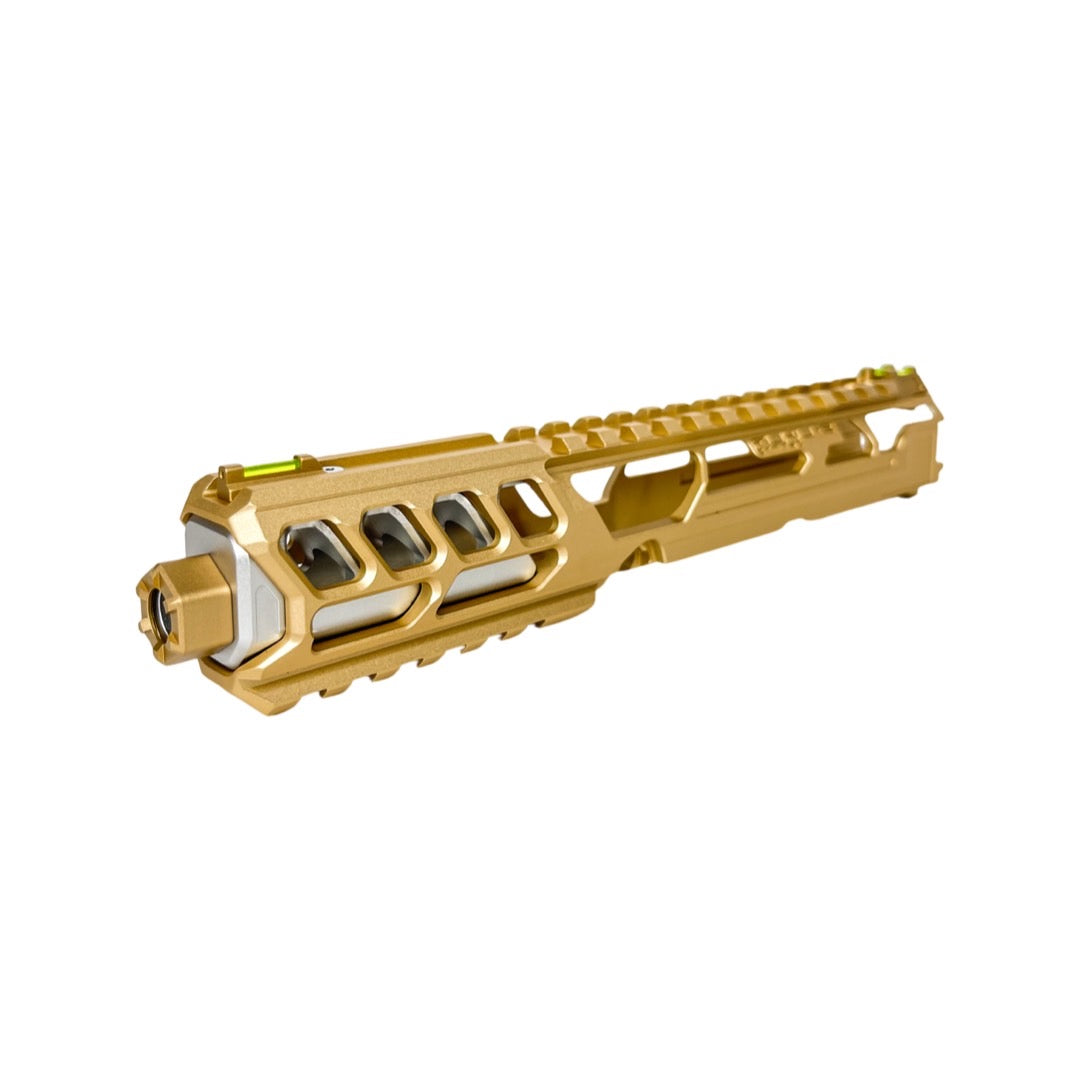 CTM - AAP-01/C FUKU-2 CNC UPPER SET - Long CUTOUT Version - Champagne gold/Silver