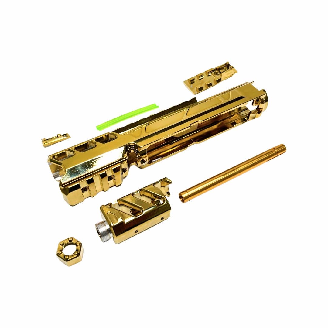 CTM - AAP-01/C FUKU-2 CNC UPPER SET - Electroplated Gold Short General Version