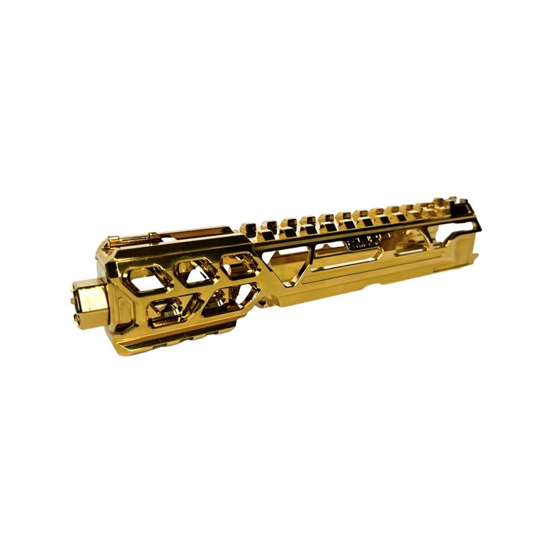 CTM - AAP-01/C FUKU-2 CNC UPPER SET - Electroplated Gold Short CUTOUT Version