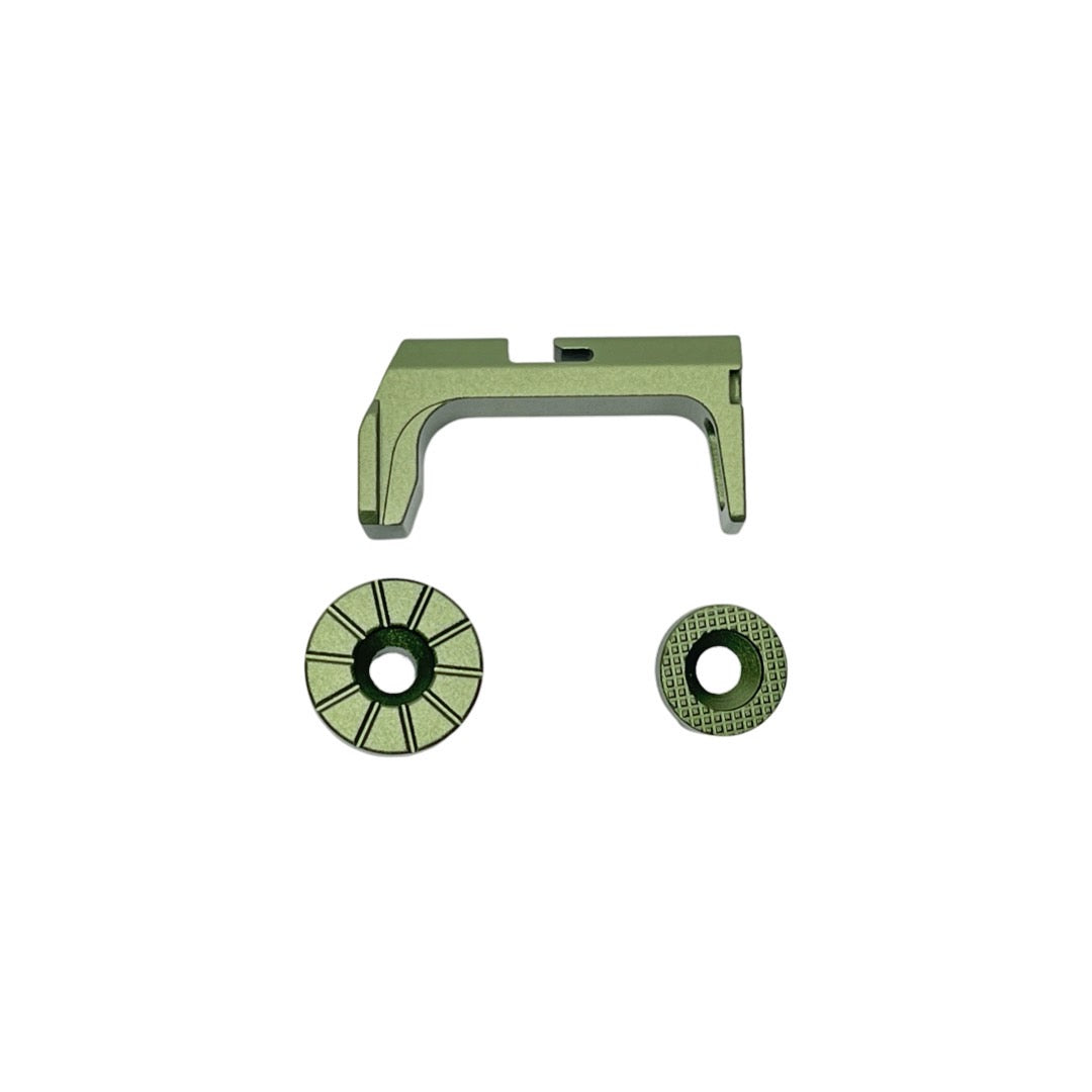 CTM - FUKU-2 Frame CNC Magazine Release Set - Army Green