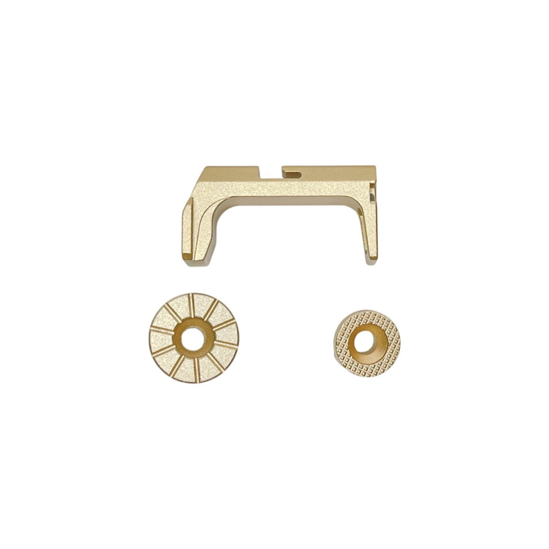 CTM - FUKU-2 Frame CNC Magazine Release Set - Champagne Gold