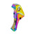 CTM FUKU-2 AAP-01 / WE CNC Aluminium Adjustable Trigger - Rainbow - Ebog Designs