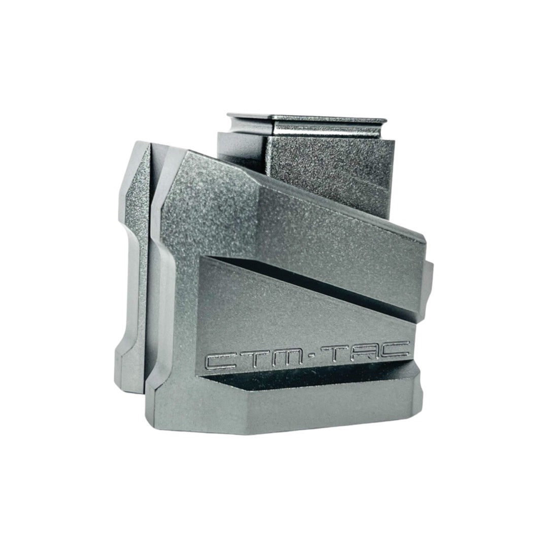 CTM - CNC Magazine Extension Plate ( for WE glock、AAP-01/C ) - Grey