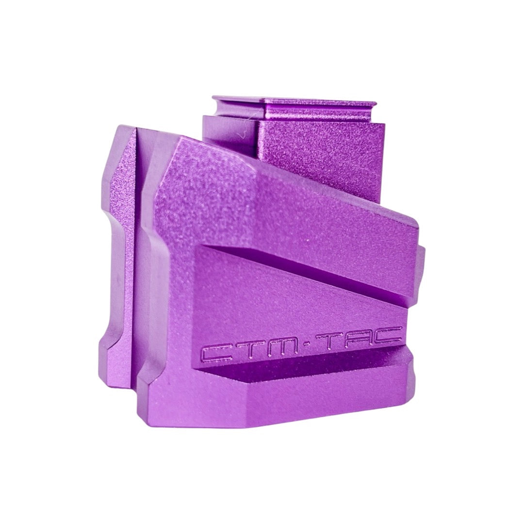 CTM - CNC Magazine Extension Plate ( for WE glock、AAP-01/C ) - Purple