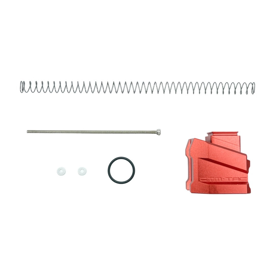 CTM - CNC Magazine Extension Plate ( for WE glock、AAP-01/C ) - Red