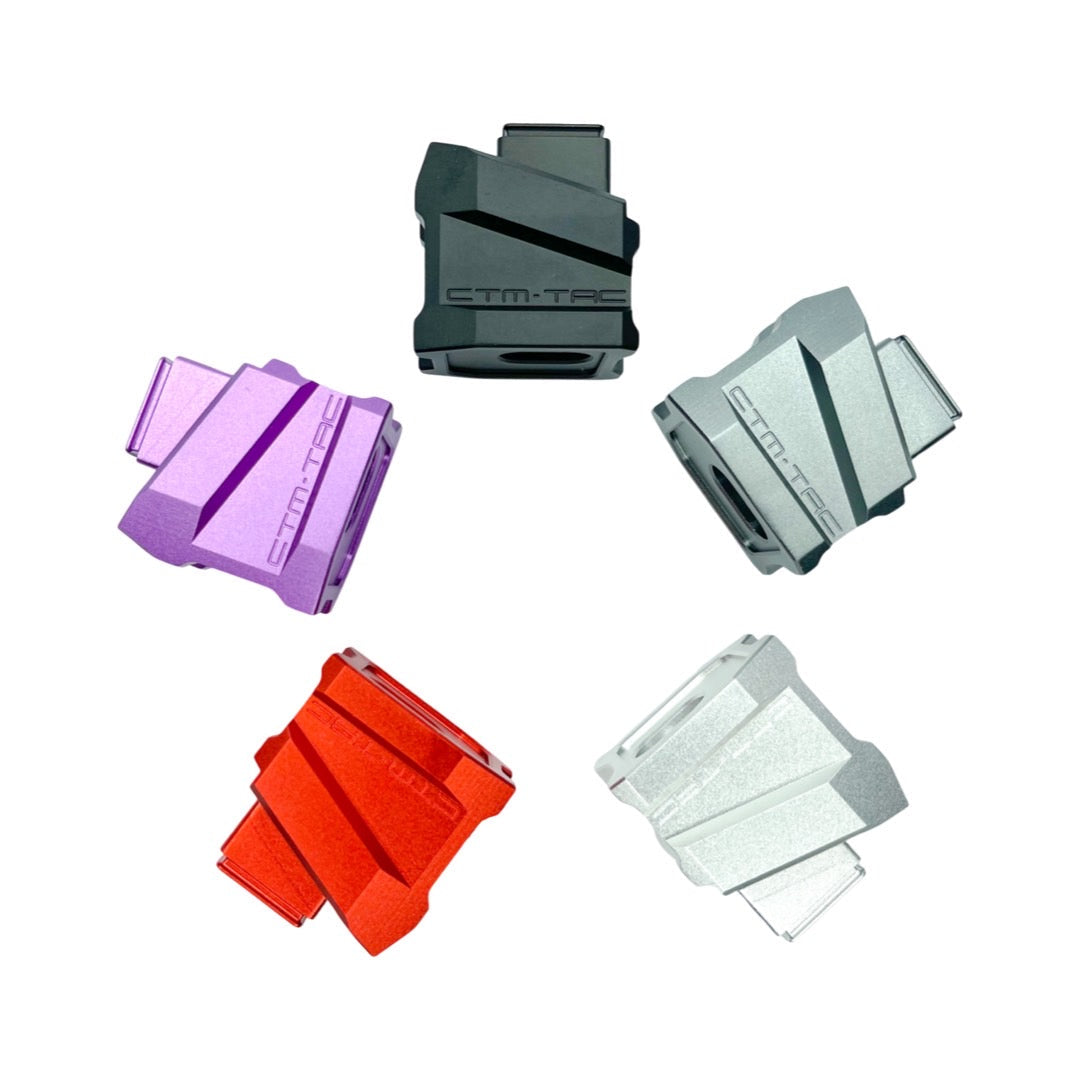 CTM - CNC Magazine Extension Plate ( for WE glock、AAP-01/C ) - Purple