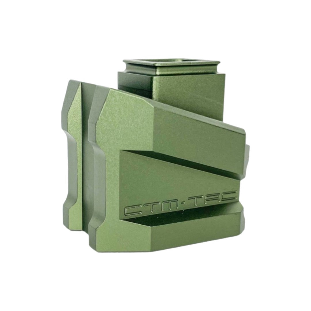 CTM - CNC Magazine Extension Plate ( for WE glock、AAP-01/C ) - Army Green