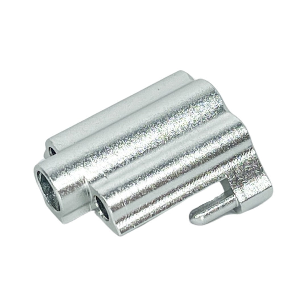 CTM AAP-01/C 6061 CNC Nozzle Block - Silver