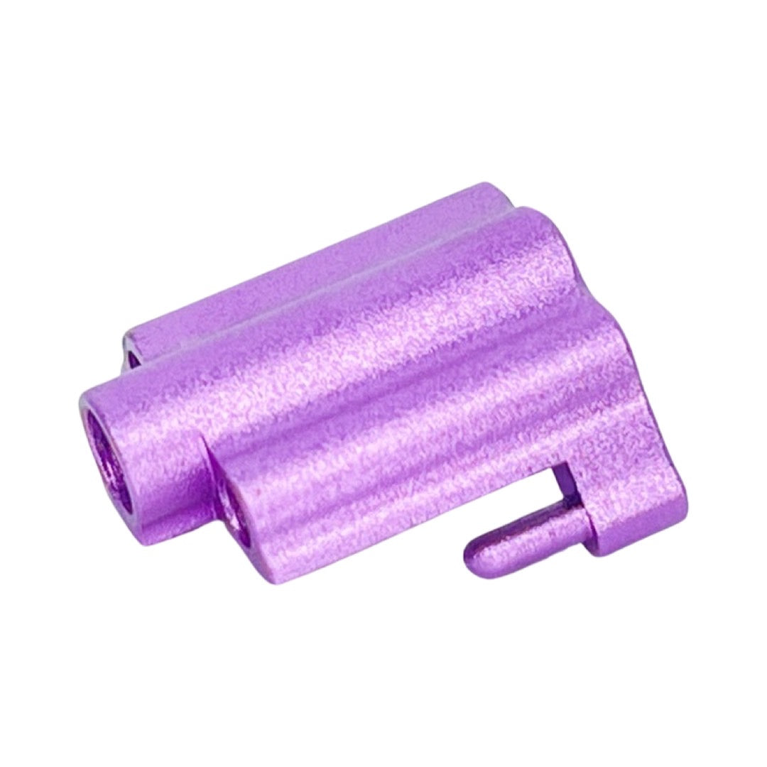 CTM AAP-01/C 6061 CNC Nozzle Block - Purple