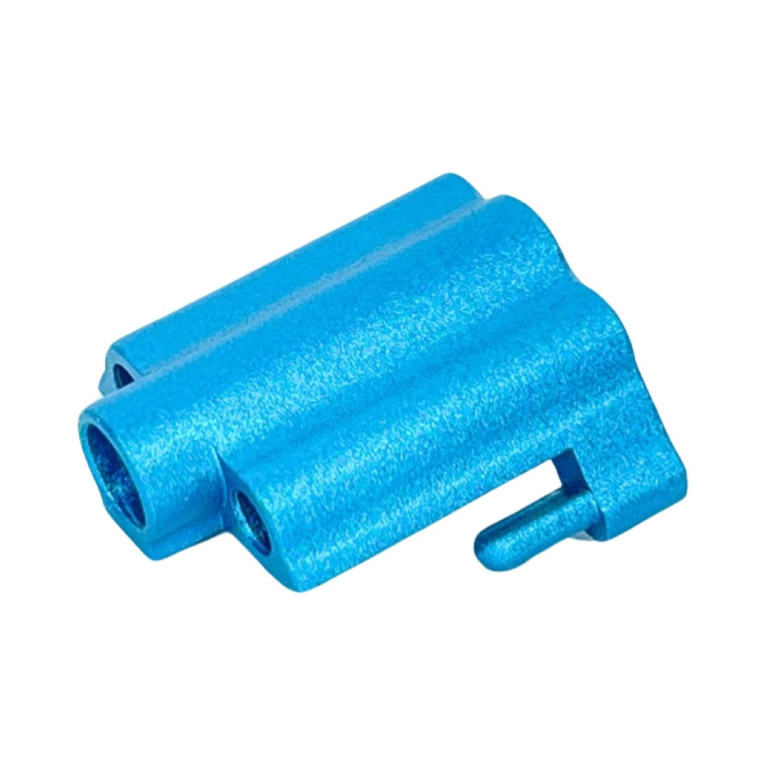 CTM AAP-01/C 6061 CNC Nozzle Block - Blue