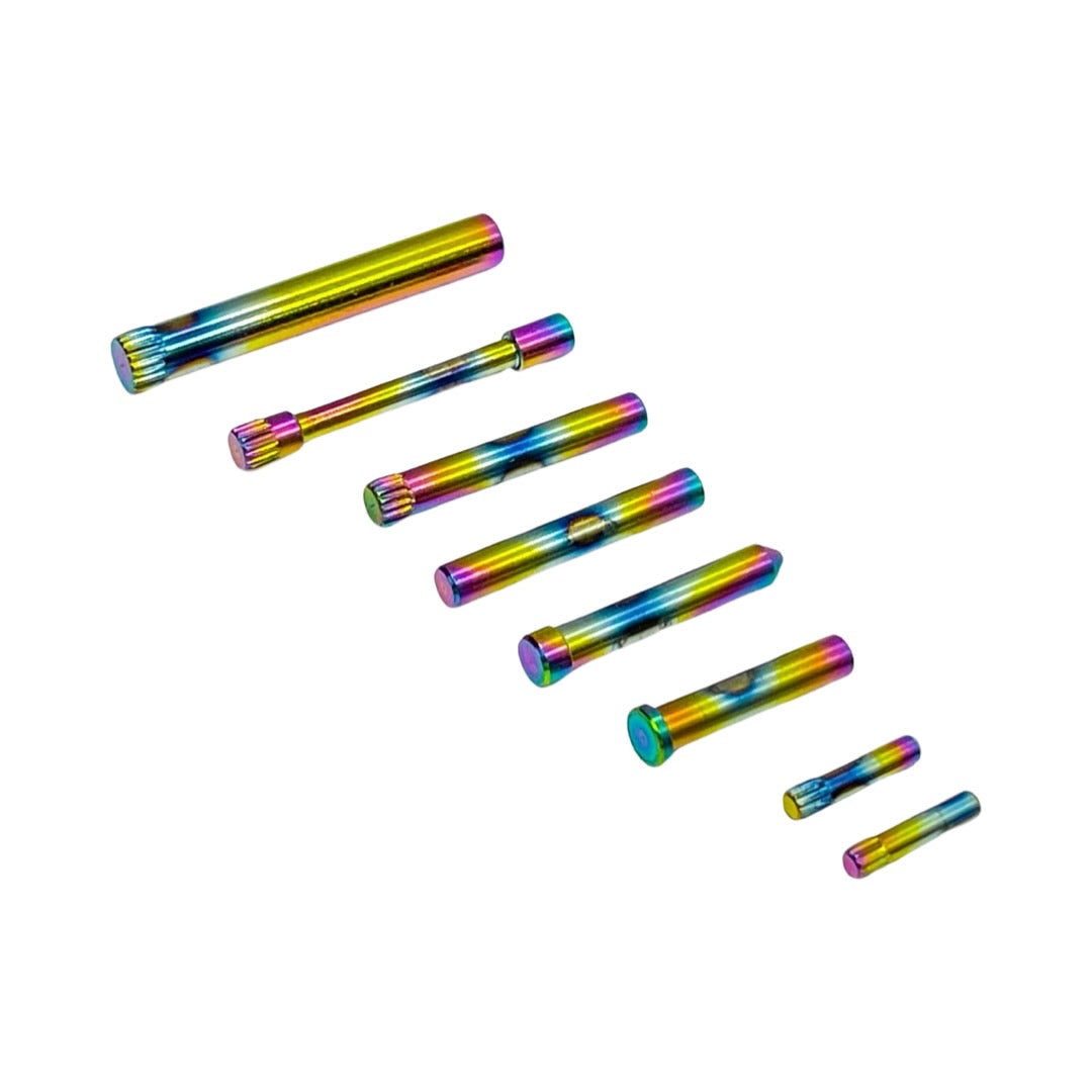 CTM - AAP-01 Stainless Steel Pin Set - Rainbow