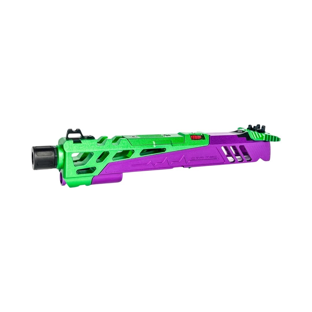 CTM - Flatline Hi-Capa 5.1 Split Slide Kit - Purple / Green