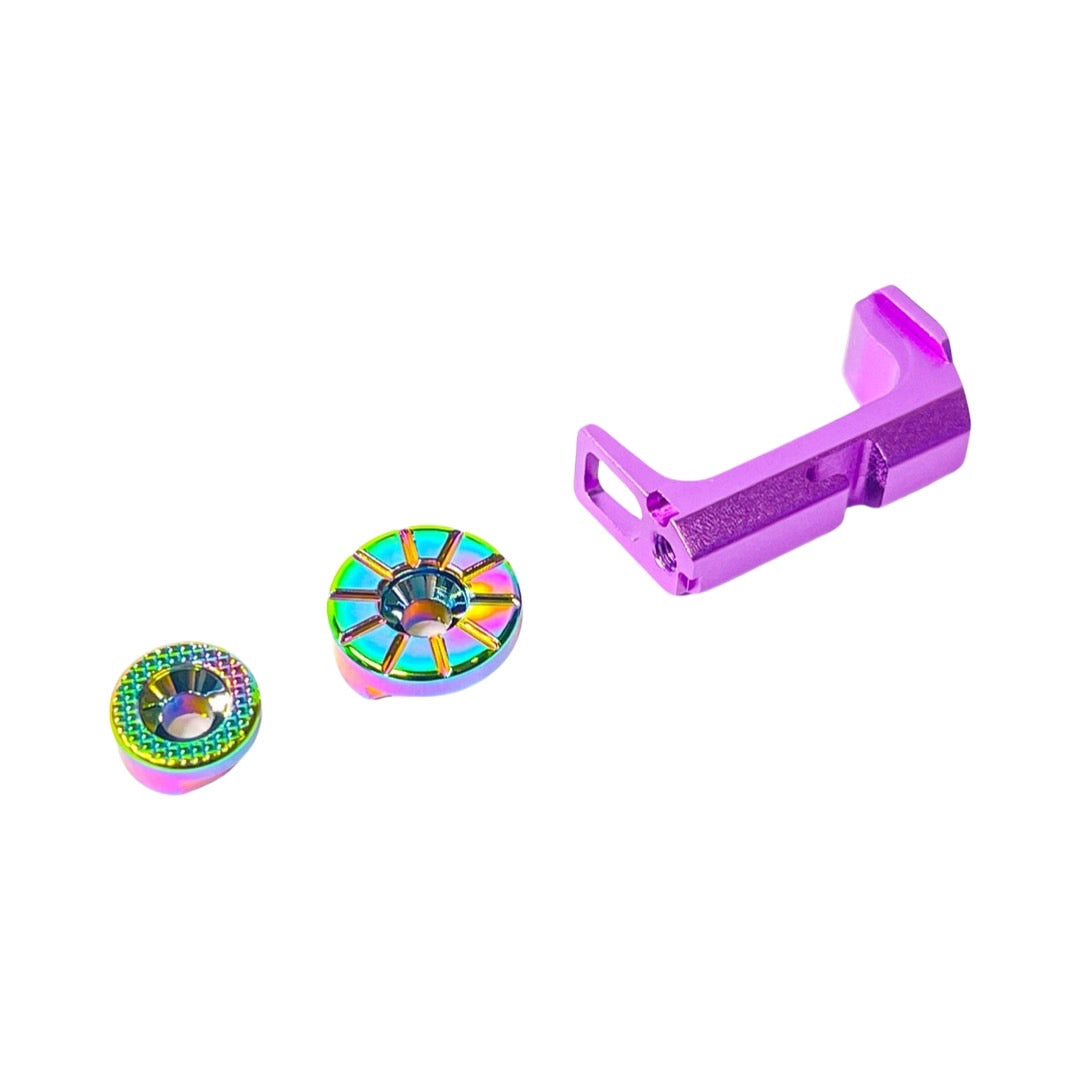 CTM - FUKU-2 Frame CNC Magazine Release Set - Rainbow