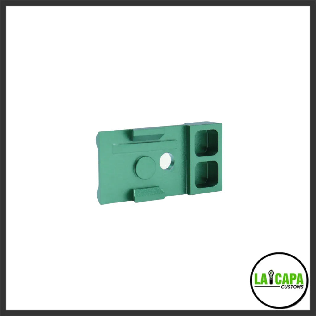 LA Capa Customs Lightweight 5.1 Fiber Optic Rear Sight for Hi Capa - Green