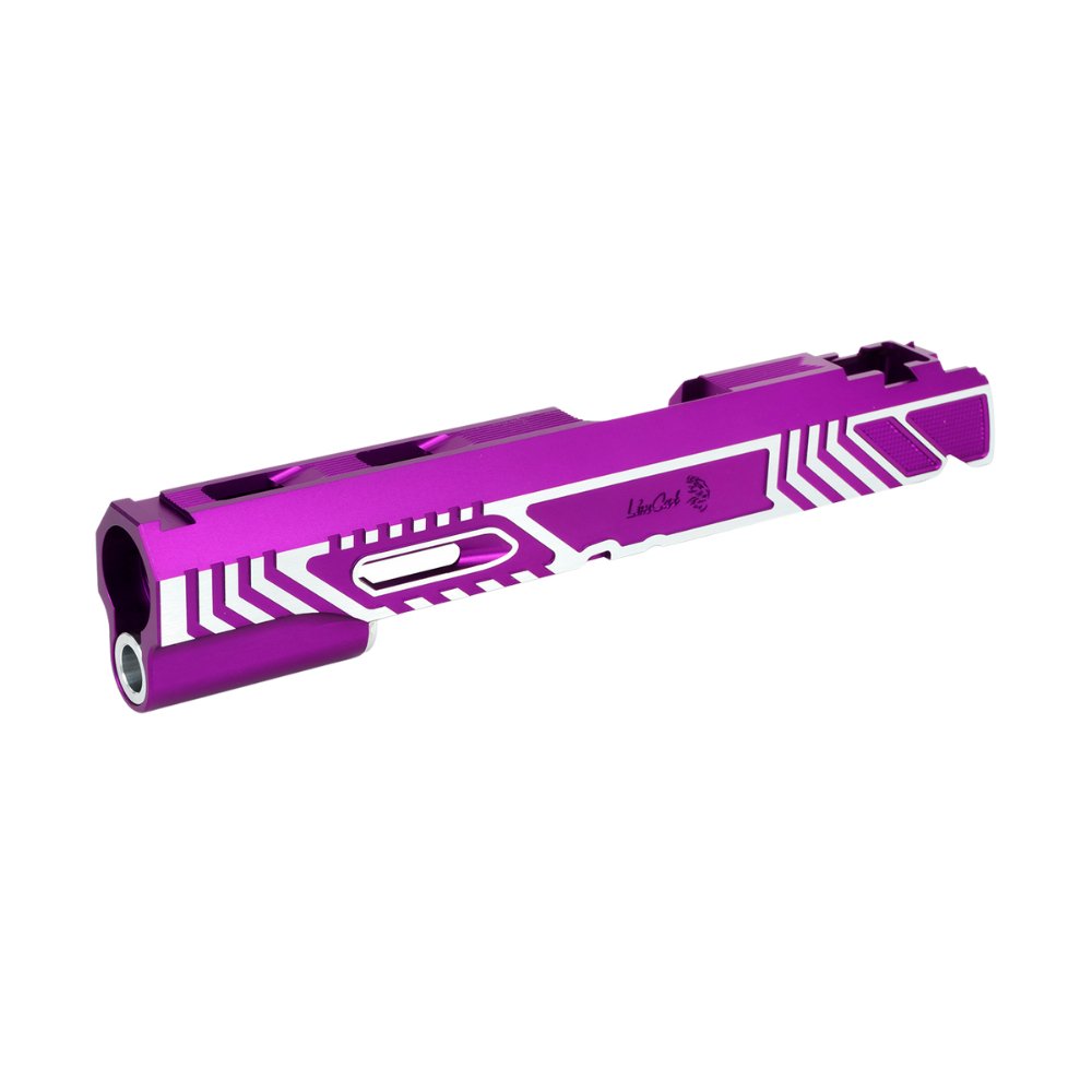 Gunsmith Bros LimCat WildCat Slide for Hi-CAPA - Purple / Silver