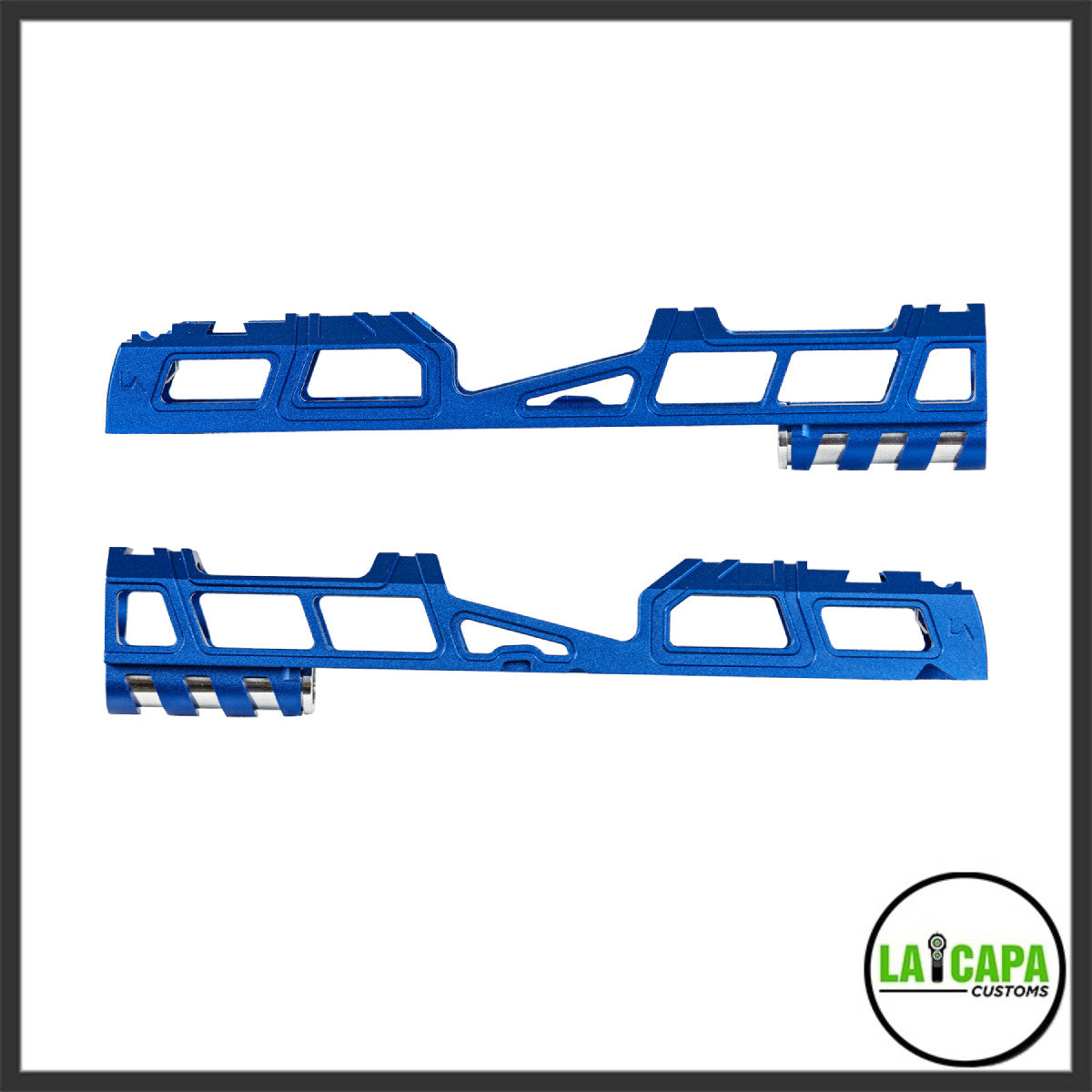 LA Capa Customs 5.1 “Hyper” Aluminum Slide - Blue