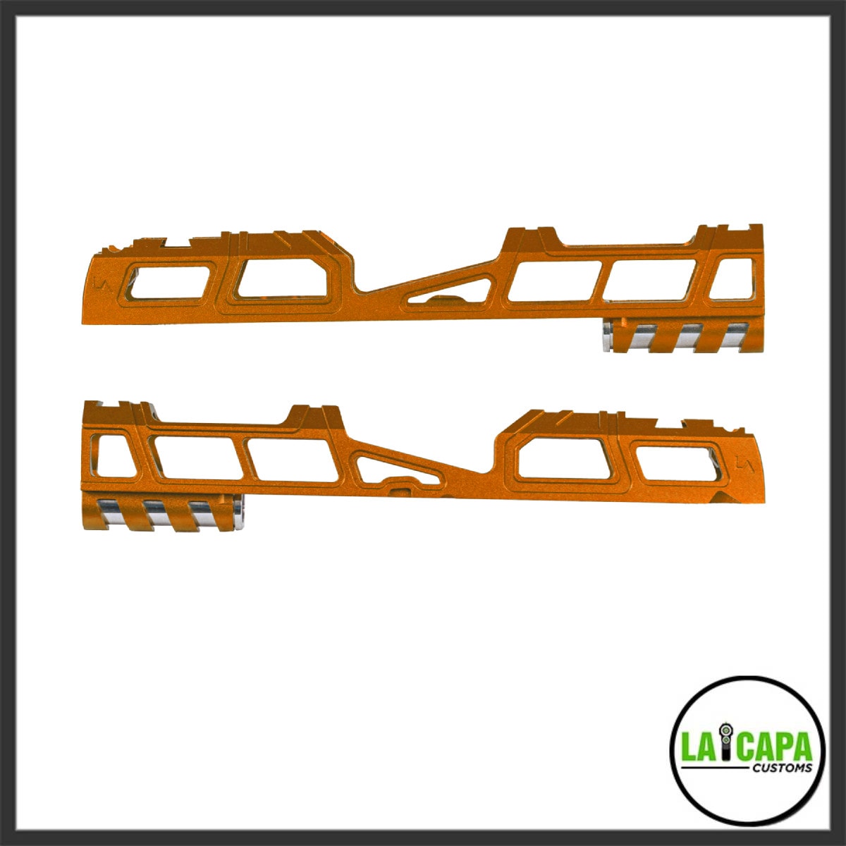 LA Capa Customs 5.1 “Hyper” Aluminum Slide - Orange
