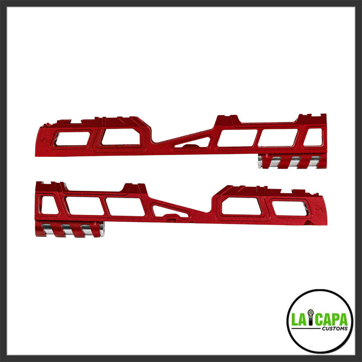 LA Capa Customs 5.1 “Hyper” Aluminum Slide - Red