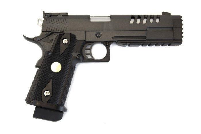WE Hi-Capa 5.2 GBB Pistol (K) Black
