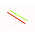 Ebog Designs - 0.75mm Red & Green Fiber Optic Rod (50mm)