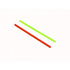 Ebog Designs - 1mm Red & Green Fiber Optic Rod (50mm)