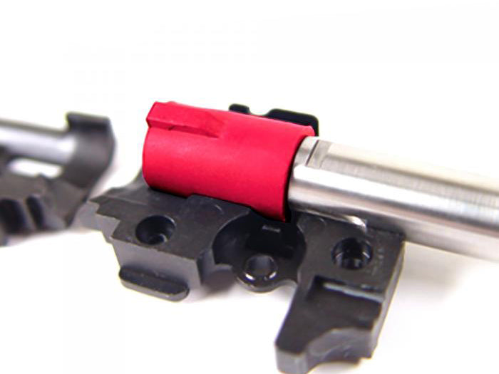 Nine Ball Wide Use Air Seal Hard Type Hop Up Rubber Chamber for Marui GBB Pistol / VSR-10 (Red)