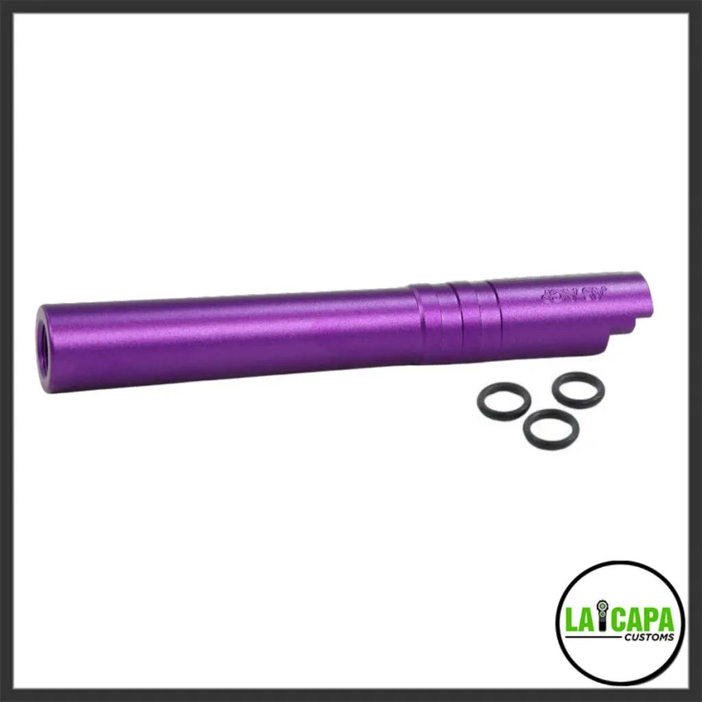 LA Capa Customs 5.1 Aluminum Threaded Outer Barrel - Purple